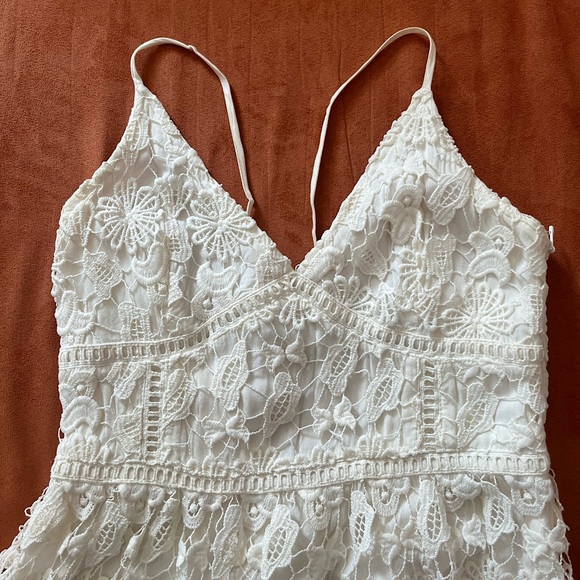 Hollister Lace Strappy Back Dress Size S - Picture 2 of 3